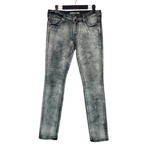 Vince Gray Acid Wash Skinny Jeans Size 27 Stretchy Jeggings